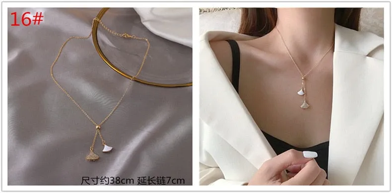 VenusFox Vintage Women's Necklaces Pearl Round Coin Heart Star Pendant Choker Necklace Bohemia 2021 Fashion Wedding Jewelry