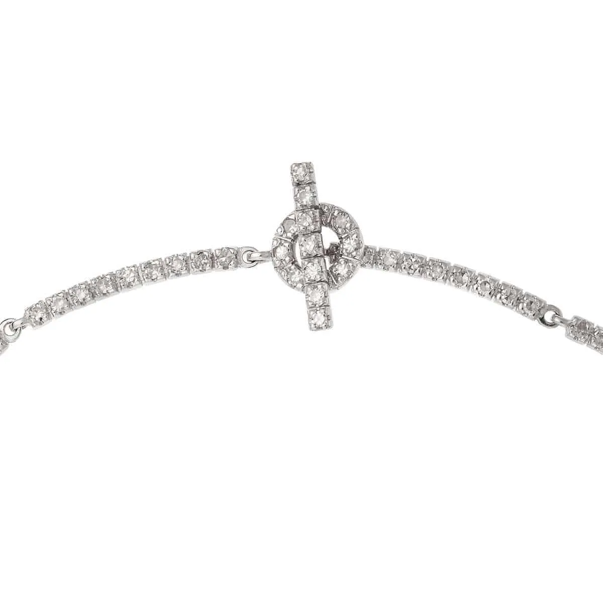 White Diamond Riviera Necklace