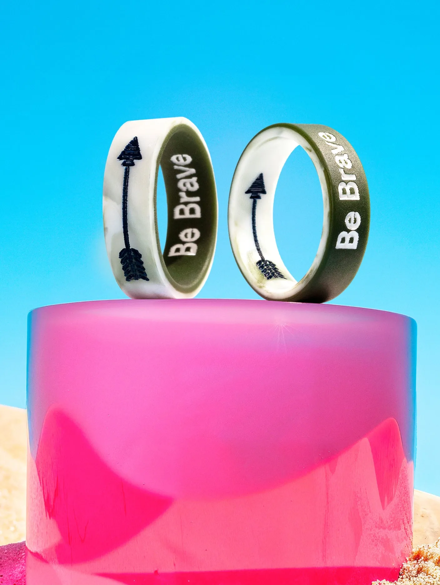 Women's Be Brave Forest Switch Ring