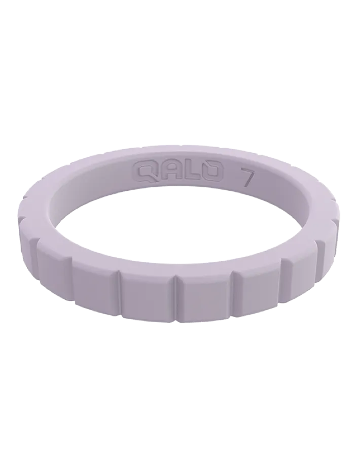 Women's Stackable Step Silicone Ring