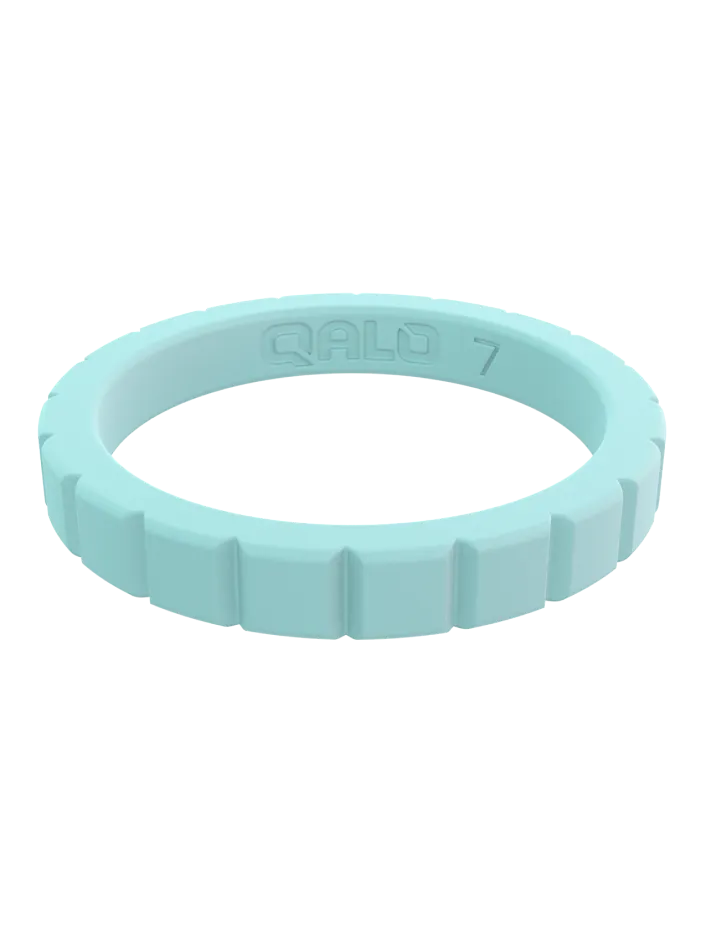 Women's Stackable Step Silicone Ring